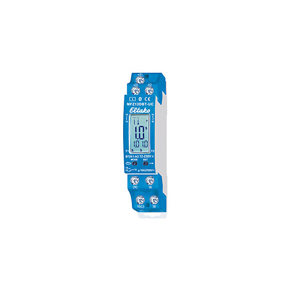 Eltako Digital-Multif.zeitrelais BT, 1 Wechsler 10 A MFZ12DBT-UC